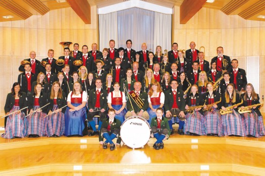 Trachtenmusikkapelle Eben im Musikheim