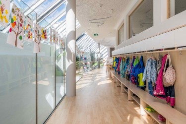 Foyer mit Garderobe